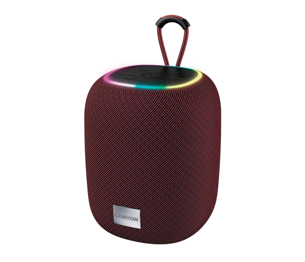 CANYON Głośnik Bluetooth BSP-8 10W Czerwony - 1348445 - zdjęcie
